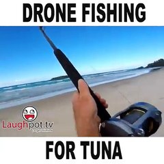 drone fishing