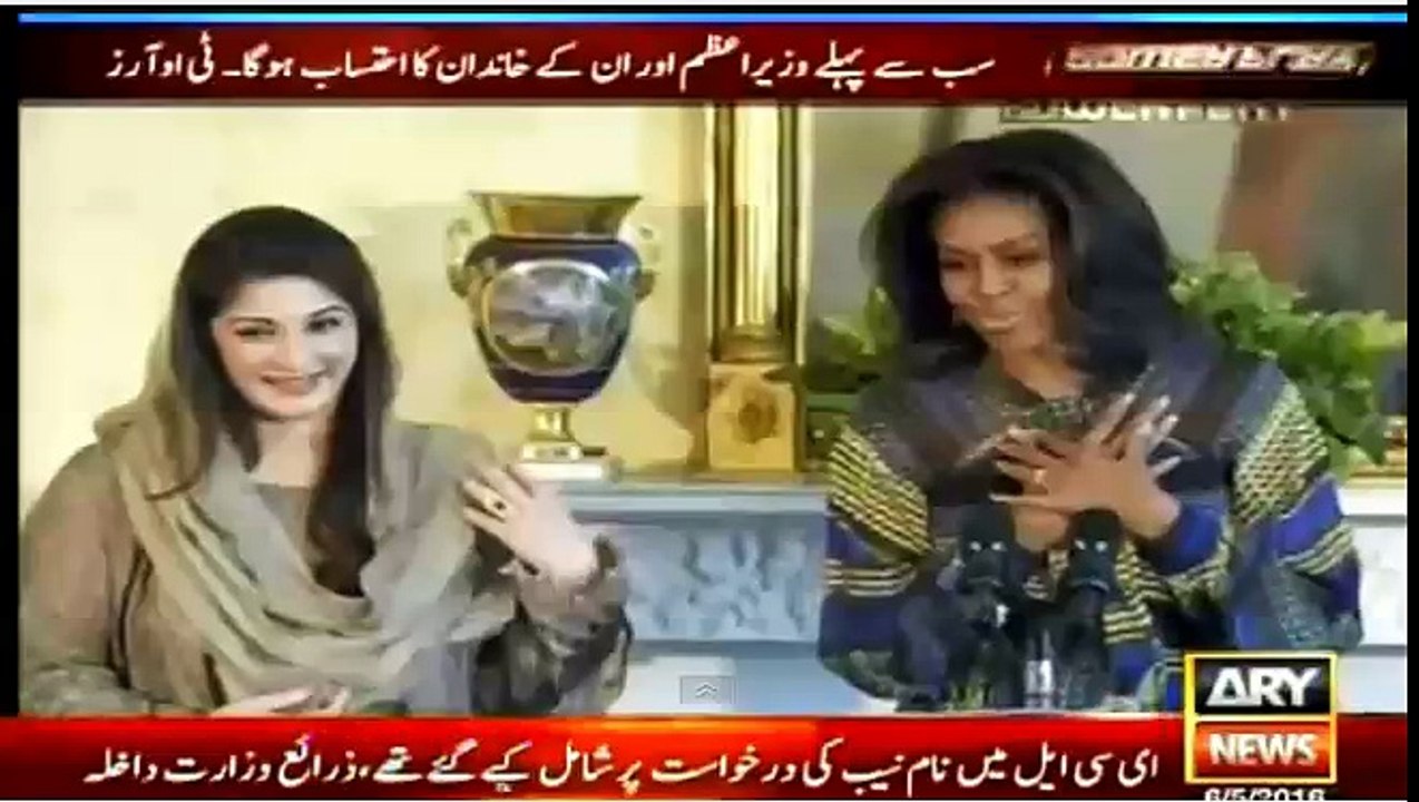 PMLN waly khty hain kh Nawaz Sharif ki olaad ka offshore Companies sy koi taluq nai...Arshad sharif Play old clips and showing photos of them