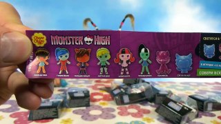 Монстр Хай куклы монстряшки Мегаблокс распаковка игрушек Monster High Dolls Mega Blocks unboxing to