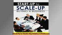 READ book  StartUp to ScaleUp Buying A Business Free Online