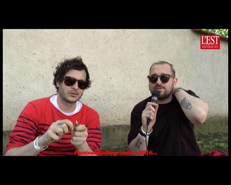 Festival Rolling Saône avant concert The Shoes Gray