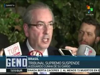 Brasil: Supremo Tribunal Federal cesa a Eduardo Cunha de su cargo