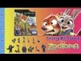 Disney ZOOTOPIA Mania! StoryBook Reading  - Judy Hopps, Nick Wilde, Bellwether, Flash | LTC