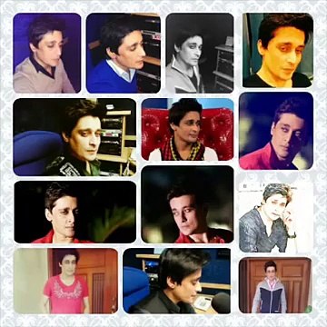 Sahir Lodhi reciting poetry at Radio