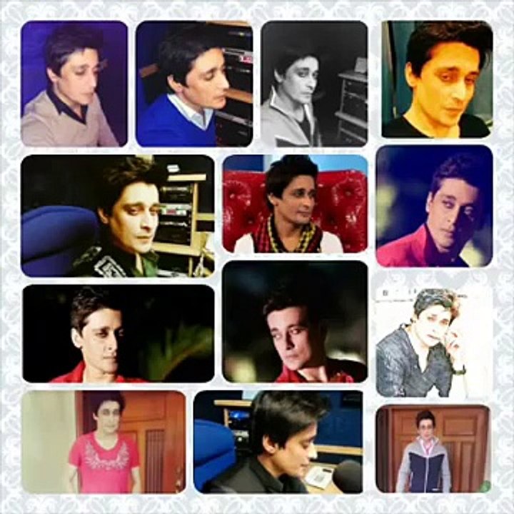 Sahir Lodhi reciting poetry at Radio