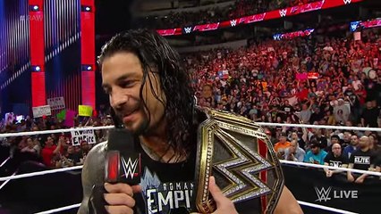 Video herunterladen: Roman Reigns is confronted by Kevin Owens, AJ Styles, Sami Zayn & Chris Jericho- Raw, Apr. 4,. 2016