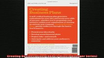 READ book  Creating Business Plans HBR 20Minute Manager Series Online Free