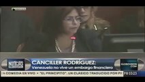 Delcy Rodríguez dijo que en Venezuela no hay escasez y la realidad es otro