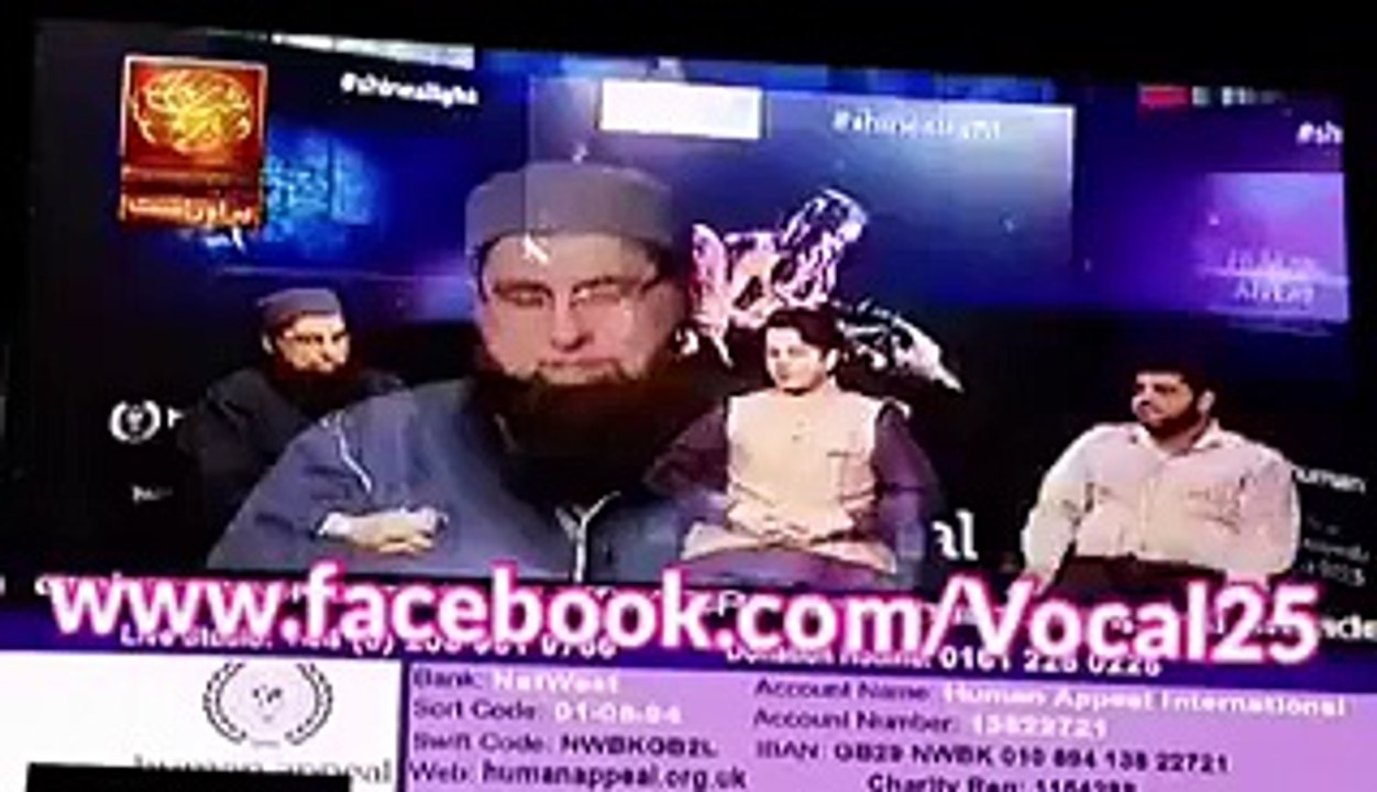 Junaid Jamshed got Live insulted on Qtv 2015