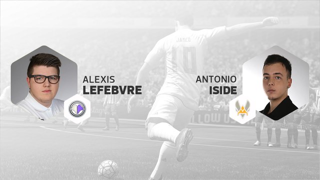 eSport - E-Football League - 16e j. : Alexis Lefebvre vs Antonio Iside