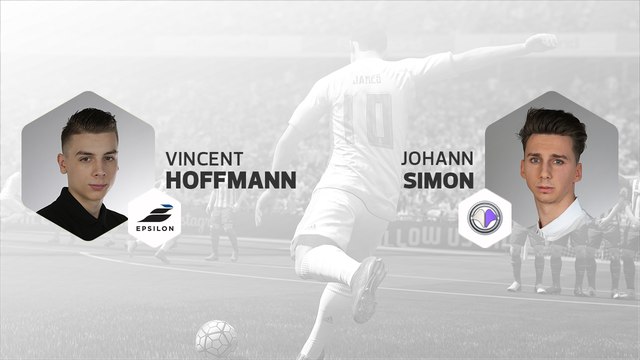 eSport - E-Football League - 16e j. : Vincent Hoffmann vs Johann Simon