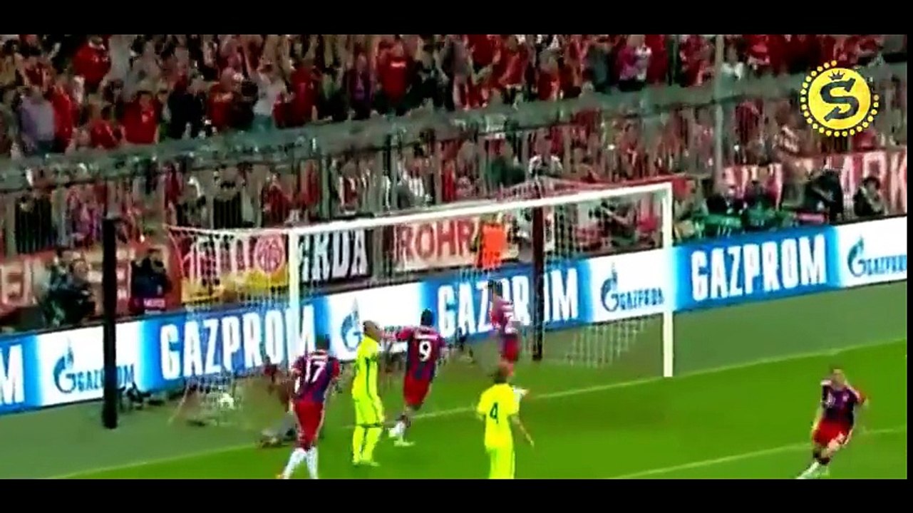 Memorable Match ► Bayern Munchen 3 vs 2 Barcelona - 12 May 2015   English Commentary