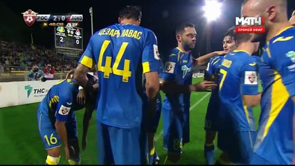 Gol de Cristhian Noboa. Rostov 2 - 0 Lokomotiv de Moscú