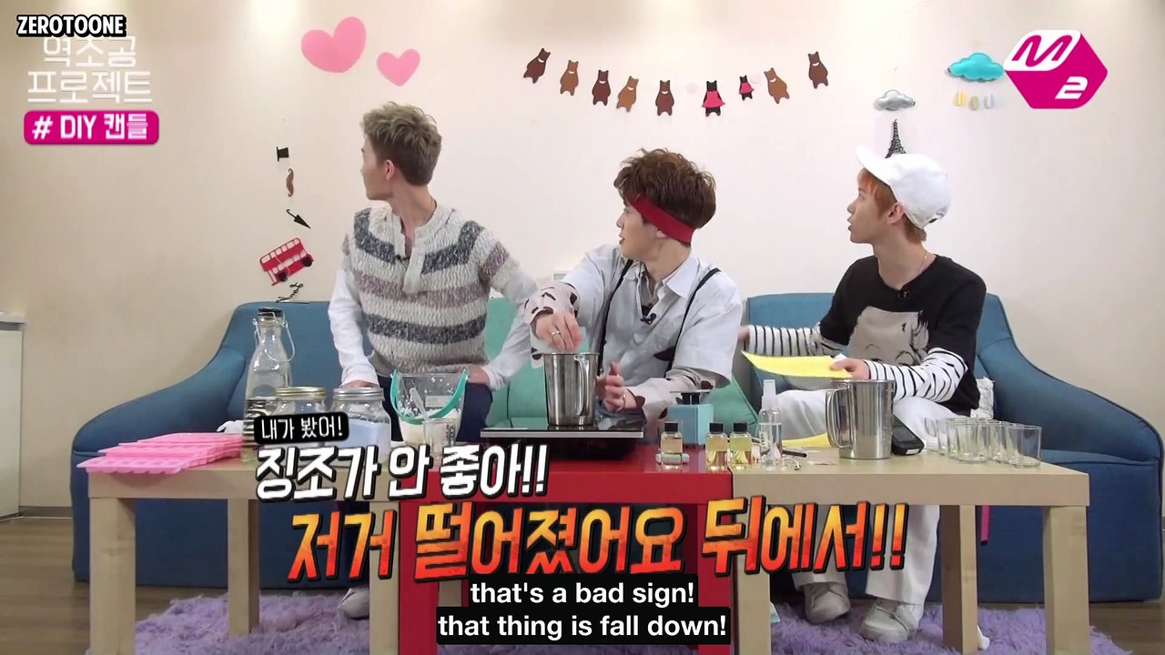 [ENGSUB] 160506 - [M2] NCT U handcraft project