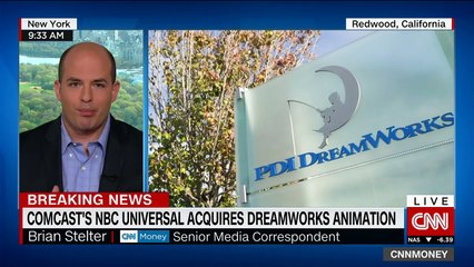Comcasts NBC Universal acquires Dreamworks animation