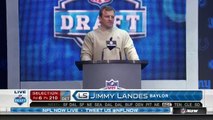 2016 NFL Draft Rd 6 Pk 210 Detroit Lions Select LS Jimmy Landes