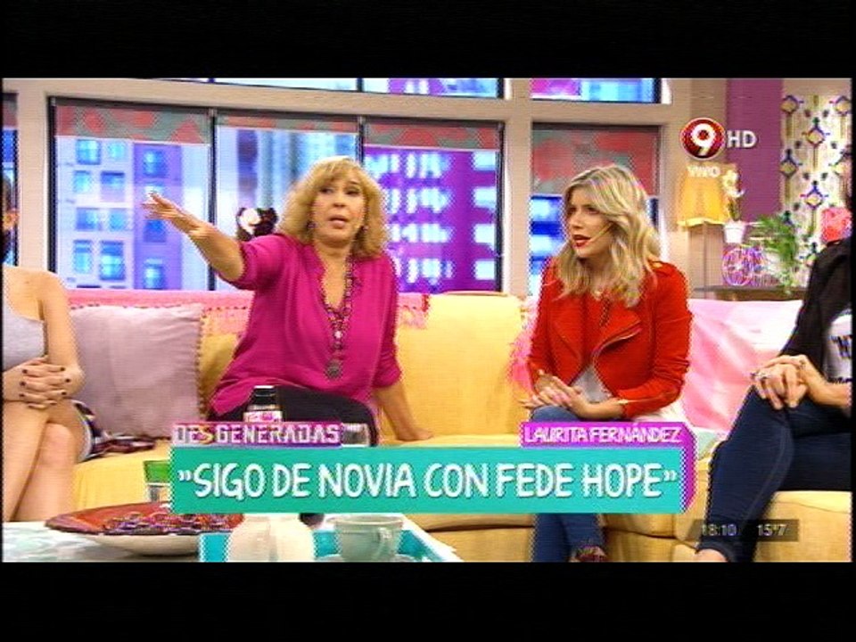Laurita Fernandez sale a hablar de Fede Bal