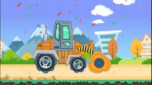 Мультфильм про строительные машины для детей - Погрузчик - Cartoon about Сars