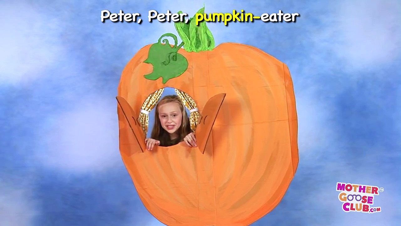 Peter Peter Pumpkin Eater Happy Halloween Mother Goose Club Playhouse Kids Video Dailymotion Video