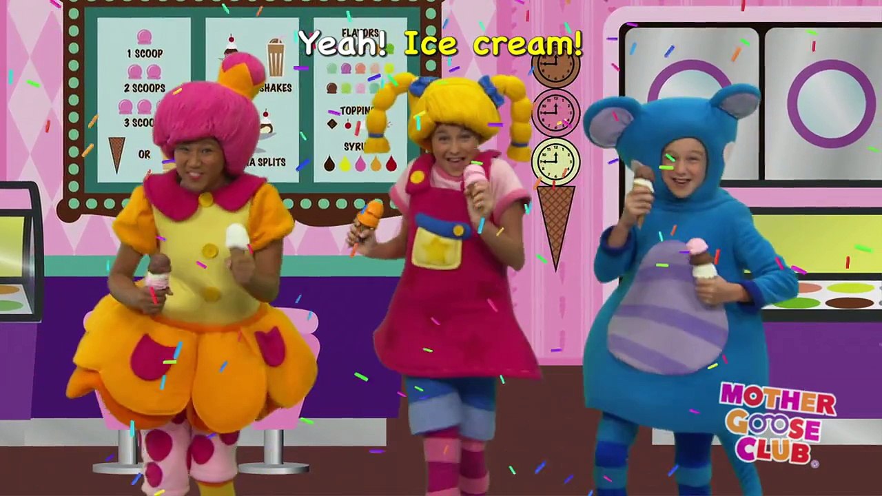 Ice Cream Song Mother Goose Club Songs for Children