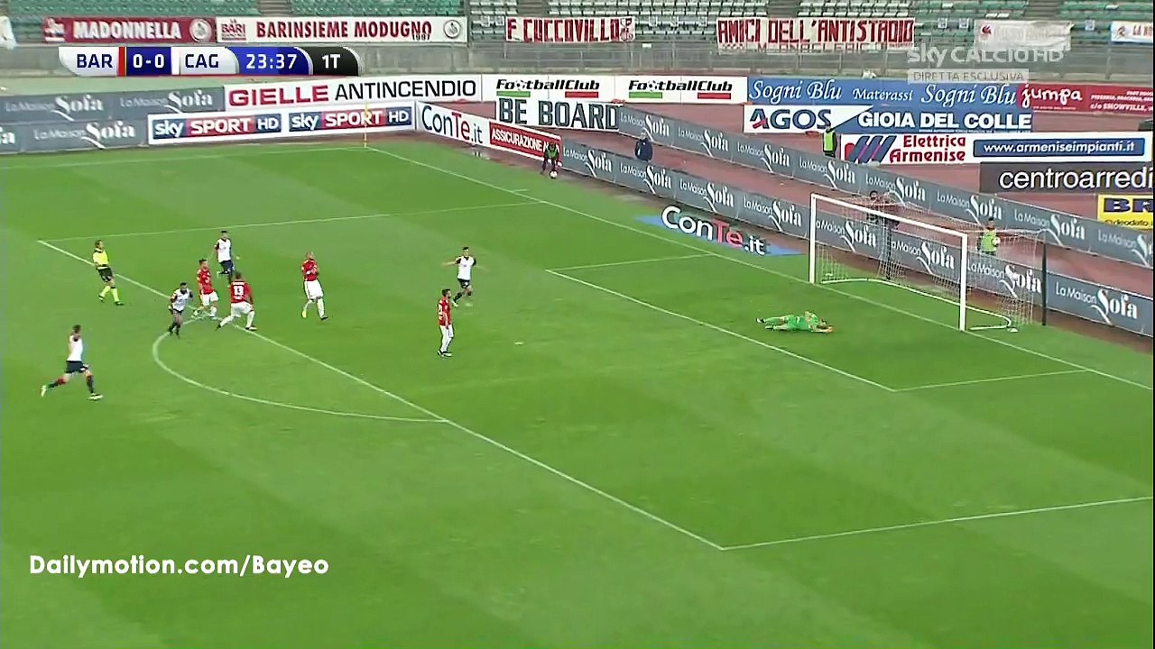 Joao Pedro Goal HD - Bari 0-1 Cagliari - 06-05-2016