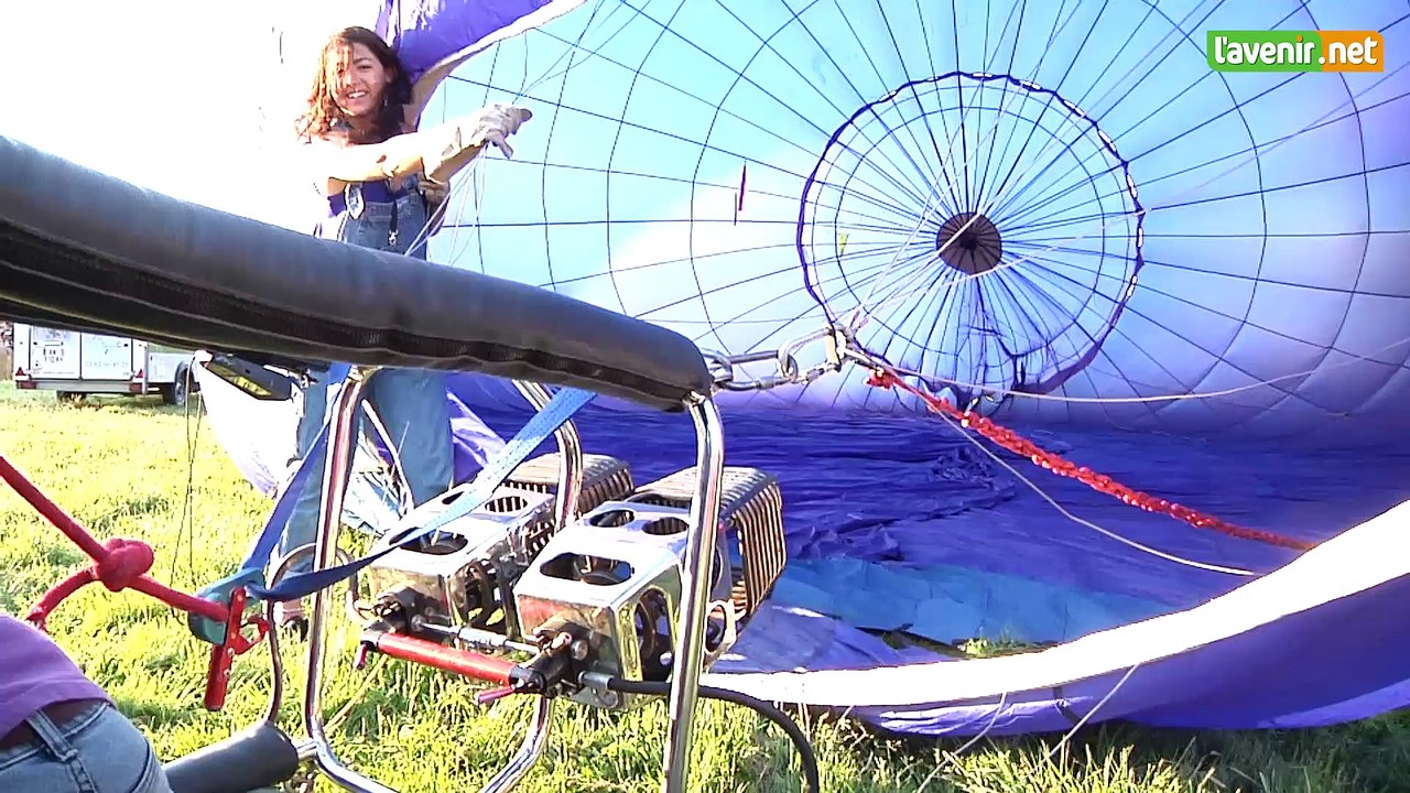 L'Avenir - Envol de mongolfières à Han-sur-Lesse