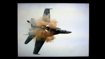 Canadian Pilot ejects from a $35 Million CF 18 Hornet fighter jet seconds before it crashe