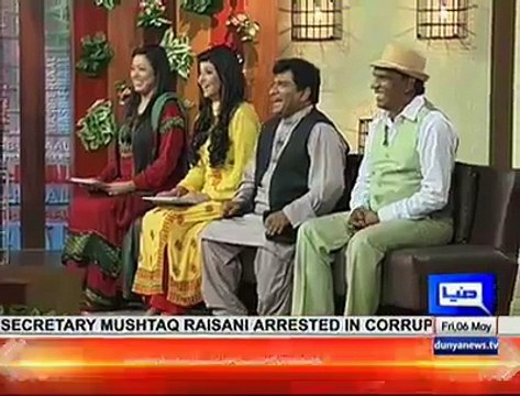 Hasb e Haal on Dunya News - 6th May 2016 (Azizi as Maulana Fazal ur Rehman)