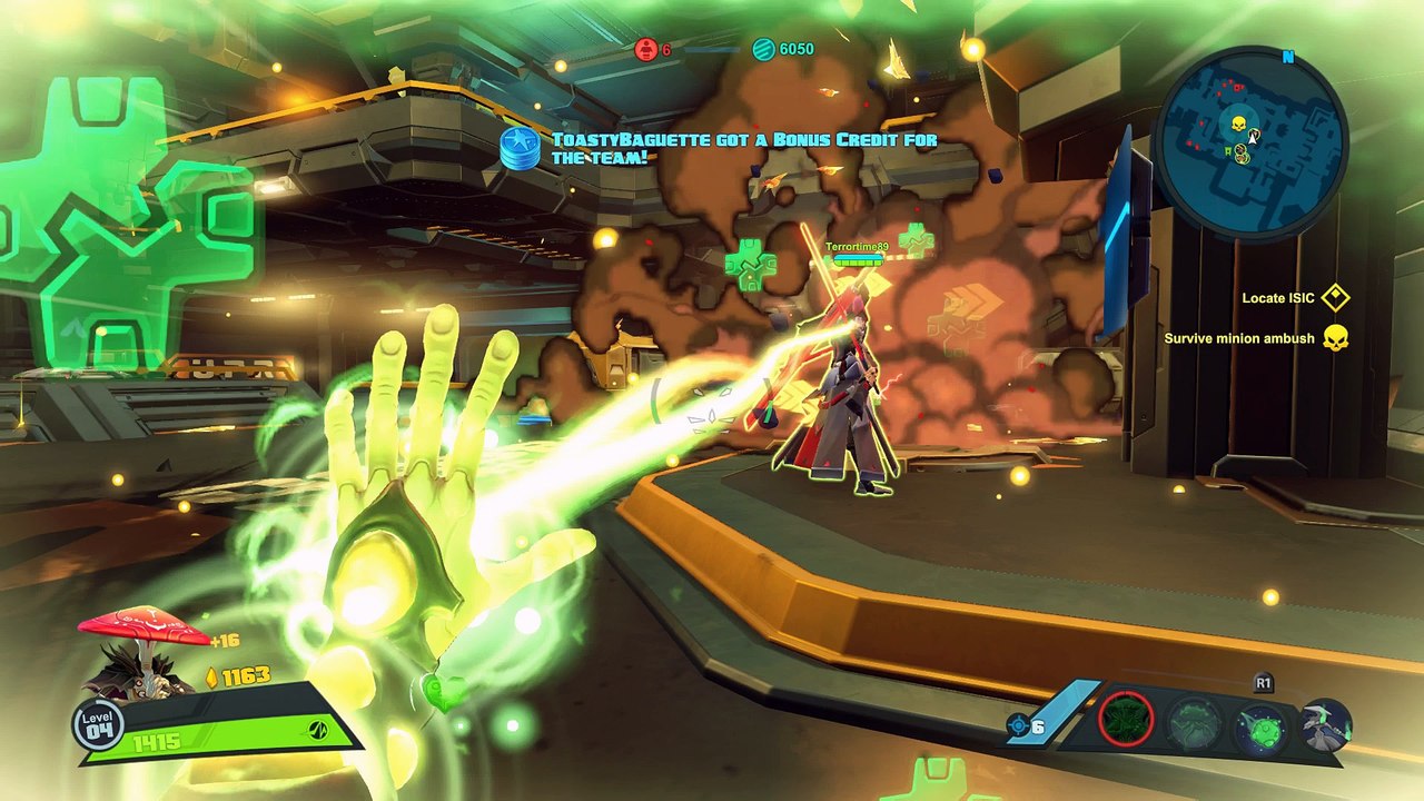 Battleborn - The Algorithm: Miko Cloud of Spores Biosynthesis A. Mikollopria Healing Coop Gameplay