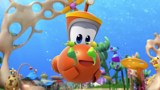 Мультфильм Марин и его друзья - Подводные истории - Марин - новый ученик (гонка подлодок)