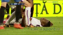 Dinamo Bucharest's Patrick Ekeng Collapses And Dies On The Pitch!