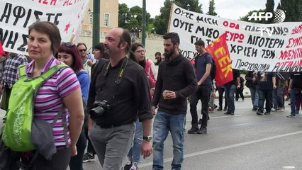 Grèce: grève contre la réforme des retraites