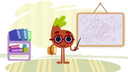 Умная Луковка. Обучающие мультфильмы для детей. Учим геометрические фигуры. Круг (1 серия)