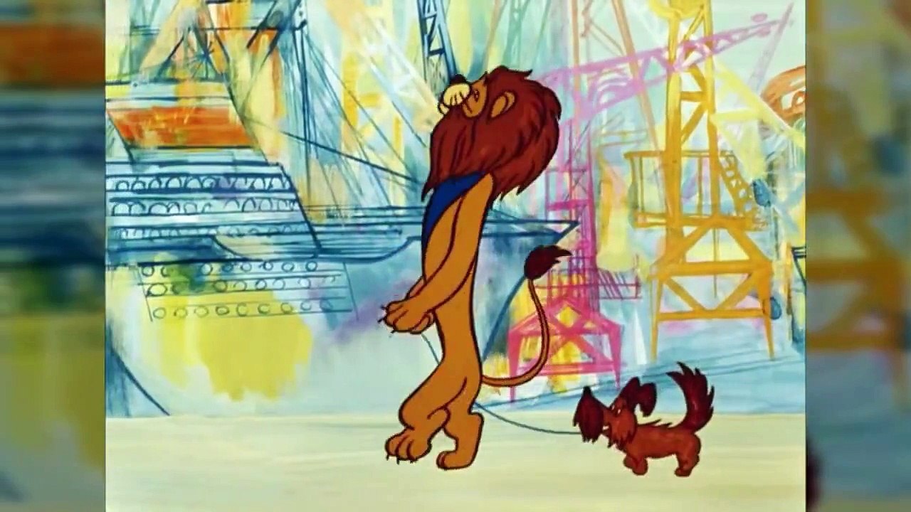 Песни из мультфильмов - Лев - циркач (В порту)