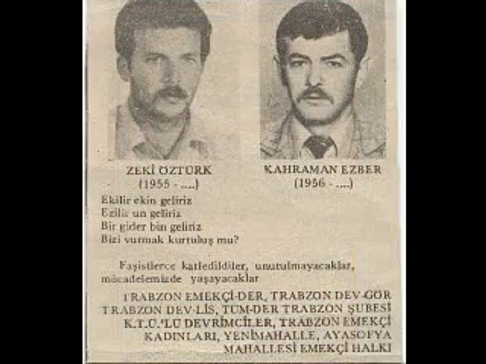 Kahraman EZBER, 21 Mart 1980