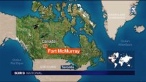 Canada : à Fort McMurray, la population fuit un incendie 