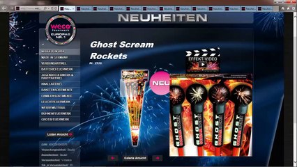 Weco Feuerwerk Neuheiten 2014/2015 Part1 Planet Firework HD