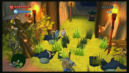 Legend of Kay WII U, Historia 8, El Boarax de la aldea  de los conejos