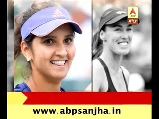 What did Sania-Hingis do on Valentines Day ?