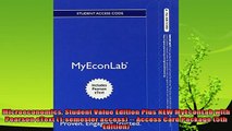 new book  Microeconomics Student Value Edition Plus NEW MyEconLab with Pearson eText 1semester