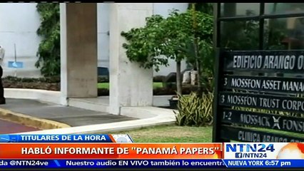 Informante anónimo que filtró los ‘Panama Papers’ rompe su silencio y asegura que no trabaja para ningún Gobierno