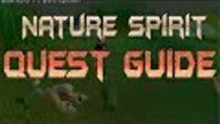 RuneScape 2007 Nature Spirit Quest Guide