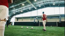 Watch the Cooper Tire Precision Challenge featuring Mesut Ozil and Olivier Giroud