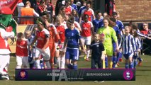 Arsenal Ladies 0-0 Birmingham City Ladies Goals & Highlights
