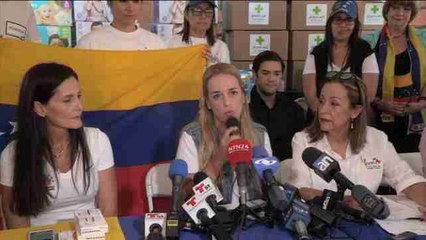 Tintori recoge en Miami medicamentos para Venezuela