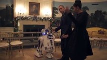 Obama Dances with Star Wars Robot R2-D2 and Storm Troopers | May the 4th Be With You