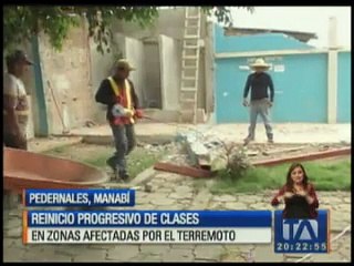 Download Video: Reinicio progresivo de clases en zonas afectadas por el terremoto