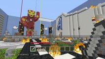 Minecraft Xbox Captain America vs Iron man-Five Nights at Freddy 1