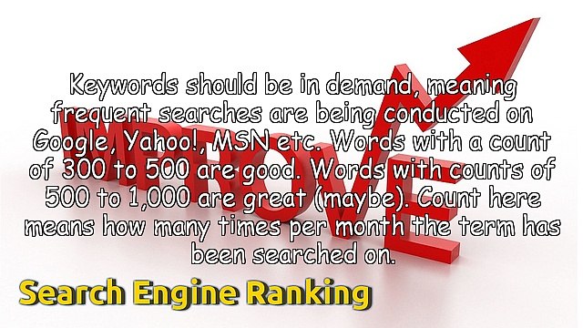 Improved Search Engine Rank - Start With Great Keywords