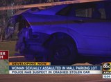 Woman sexually assaulted in mall parking lot